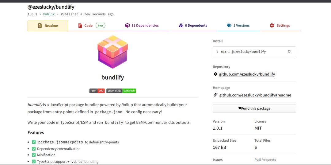 Bundlify